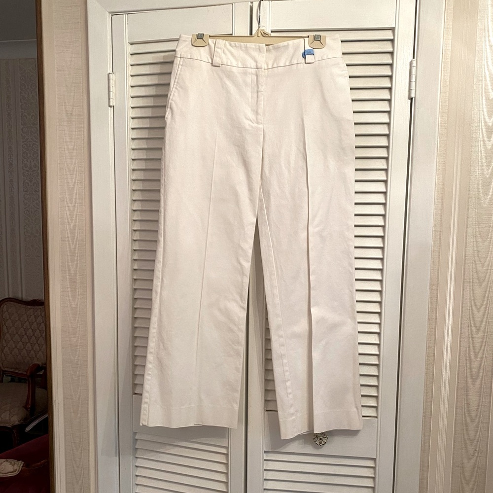 Powerline wide leg white pants size 6